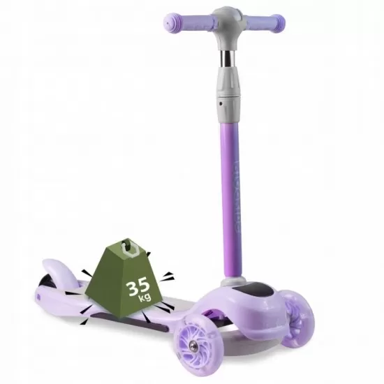 Trotineta cu roti cu LED Ricokids Piko - Violet Trotineta cu roti cu LED Ricokids Piko - Violet