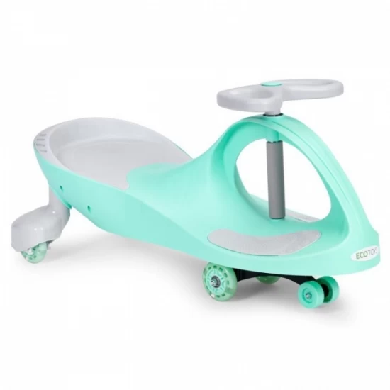 Trotineta gravitationala tip barca cu roti LED Ecotoys YM-SW-1 - Verde Trotineta gravitationala tip barca cu roti LED Ecotoys YM-SW-1 - Verde
