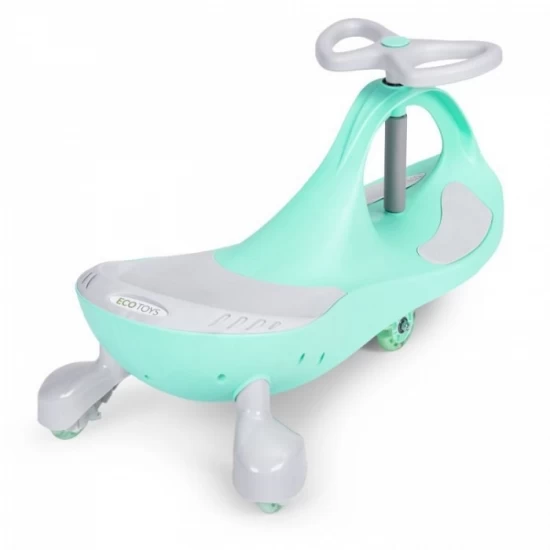Trotineta gravitationala tip barca cu roti LED Ecotoys YM-SW-1 - Verde Trotineta gravitationala tip barca cu roti LED Ecotoys YM-SW-1 - Verde