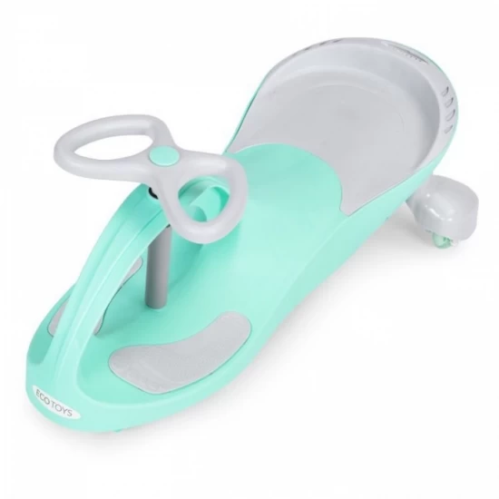 Trotineta gravitationala tip barca cu roti LED Ecotoys YM-SW-1 - Verde Trotineta gravitationala tip barca cu roti LED Ecotoys YM-SW-1 - Verde