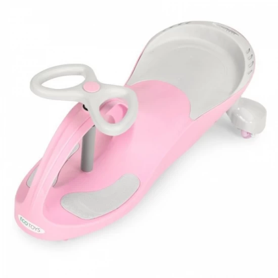 Trotineta gravitationala tip barca cu roti LED Ecotoys YM-SW-1 - Roz Trotineta gravitationala tip barca cu roti LED Ecotoys YM-SW-1 - Roz