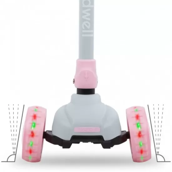 Trotineta Kidwell JAX - Gray Pink Trotineta Kidwell JAX - Gray Pink