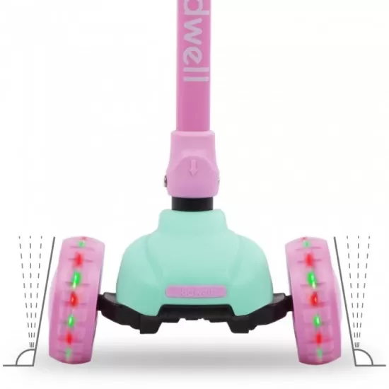Trotineta Kidwell JAX - Mint Pink