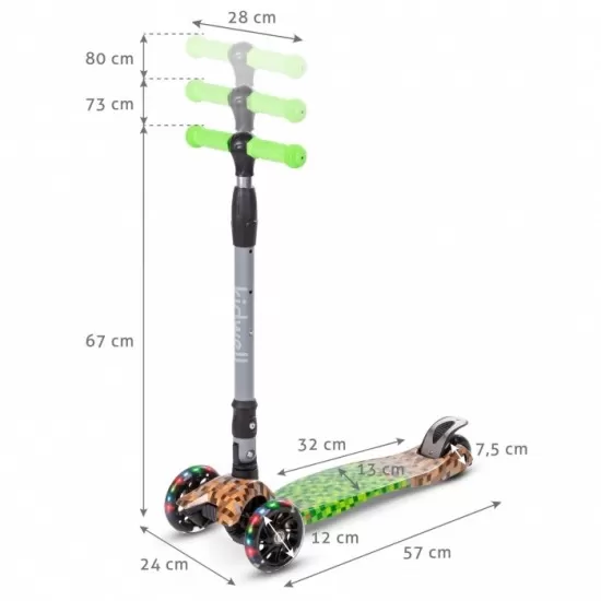 Trotineta Kidwell Venoto Game cu lumini LED Trotineta Kidwell Venoto Game cu lumini LED