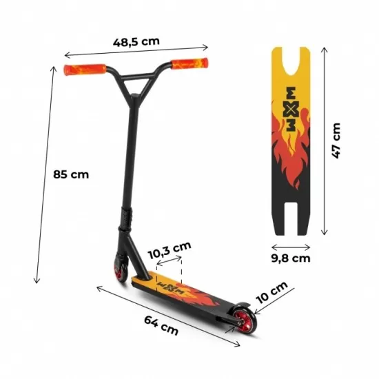 Trotineta pentru cascadorii WXM WRS-BY1 - Flame Trotineta pentru cascadorii WXM WRS-BY1 - Flame