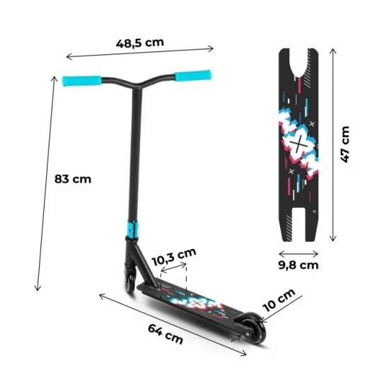 Trotineta pentru cascadorii WXM WRT-BT1 - Talk Trotineta pentru cascadorii WXM WRT-BT1 - Talk