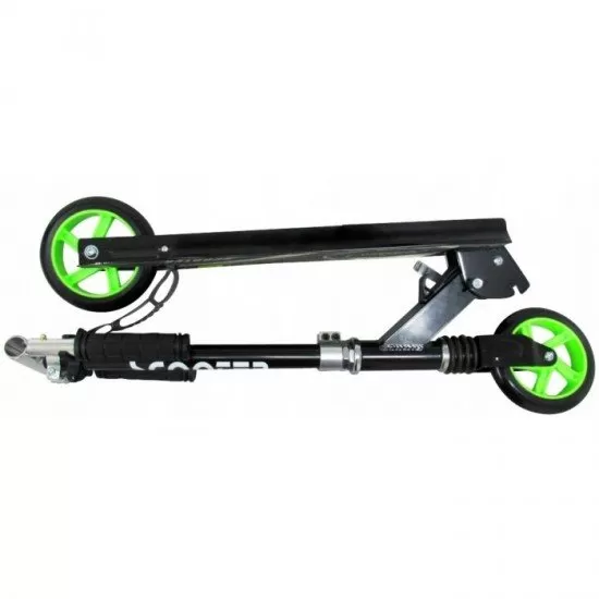 Trotineta pliabila cu roti de 145 mm R-Sport H7 - Negru - Verde Trotineta pliabila cu roti de 145 mm R-Sport H7 - Negru - Verde