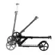 Trotineta pliabila de oras 200 mm Driff - Black White Trotineta pliabila de oras 200 mm Driff - Black White