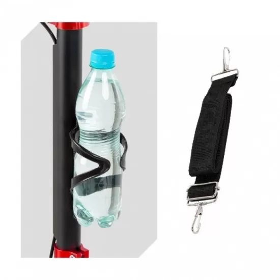Trotineta pliabila de oras cu frana pe maner WXM RST-A02 - Red Trotineta pliabila de oras cu frana pe maner WXM RST-A02 - Red