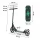 Trotineta pliabila de oras WXM RSN-B01 - Green