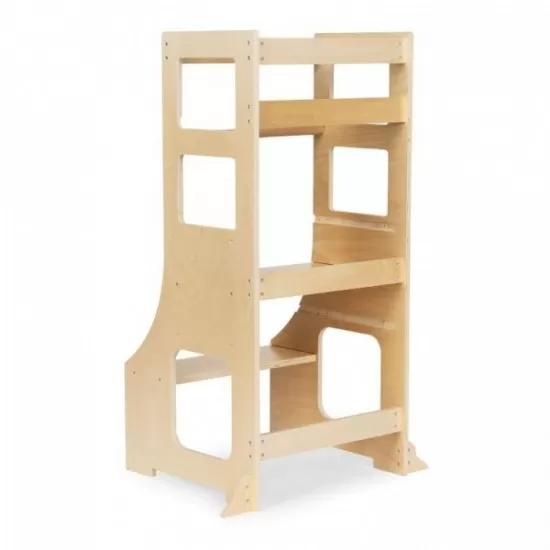 Turn de invatare ajustabil din lemn Ecotoys ESC-W-070A Turn de invatare ajustabil din lemn Ecotoys ESC-W-070A