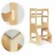 Turn de invatare ajustabil din lemn Ecotoys ESC-W-070A Turn de invatare ajustabil din lemn Ecotoys ESC-W-070A
