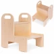 Turn de invatare din lemn, 31.5 x 36.5 x 39 cm, Ecotoys ESC-W-062 Turn de invatare din lemn, 31.5 x 36.5 x 39 cm, Ecotoys ESC-W-062