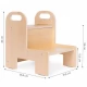 Turn de invatare din lemn, 31.5 x 36.5 x 39 cm, Ecotoys ESC-W-062 Turn de invatare din lemn, 31.5 x 36.5 x 39 cm, Ecotoys ESC-W-062