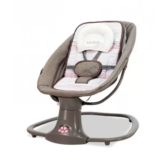 Balansoar electric Khalo pentru copii culoare maro Balansoar electric Khalo pentru copii culoare maro