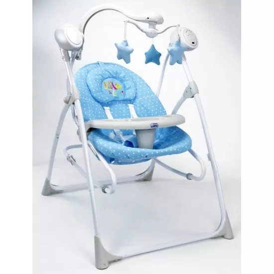 Balansoar electric si leagan pentru copii