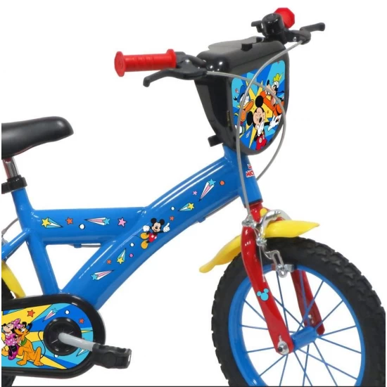 Bicicleta copii Denver Mickey Mouse 14 inch albastru Bicicleta copii Denver Mickey Mouse 14 inch albastru