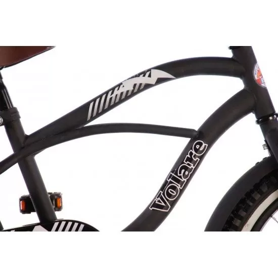 Bicicleta copii Black Cruiser EandL Cycles 18 inch Bicicleta copii Black Cruiser EandL Cycles 18 inch