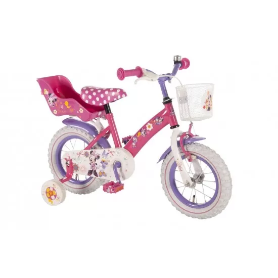 Bicicleta copii E&L Minnie Mouse 12 inch Bicicleta copii E&L Minnie Mouse 12 inch