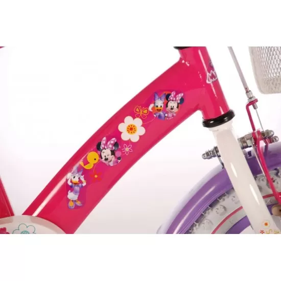 Bicicleta copii E&L Minnie Mouse 12 inch Bicicleta copii E&L Minnie Mouse 12 inch