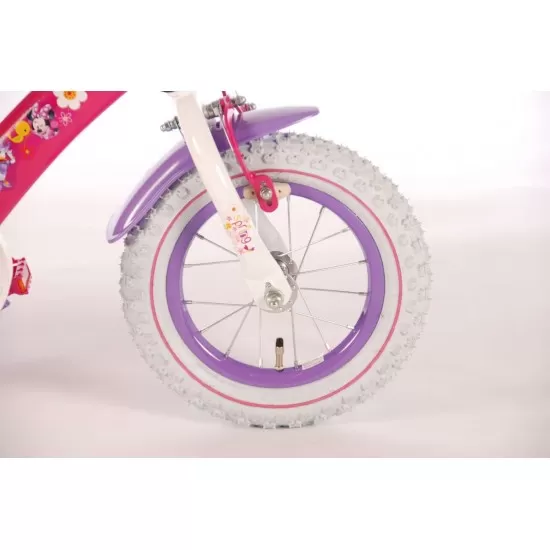 Bicicleta copii E&L Minnie Mouse 12 inch Bicicleta copii E&L Minnie Mouse 12 inch
