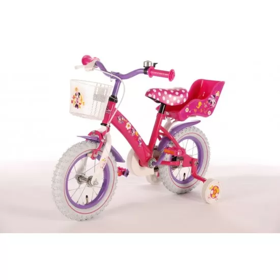 Bicicleta copii E&L Minnie Mouse 12 inch Bicicleta copii E&L Minnie Mouse 12 inch