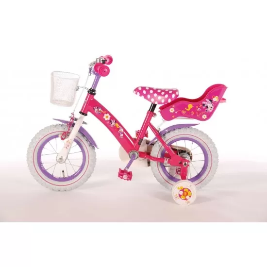 Bicicleta copii E&L Minnie Mouse 12 inch Bicicleta copii E&L Minnie Mouse 12 inch