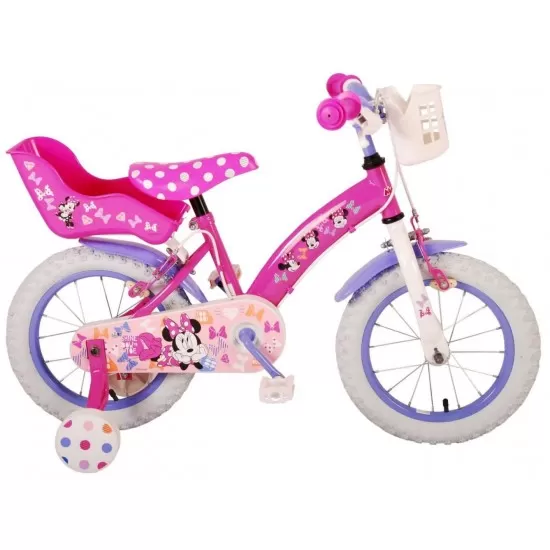 Bicicleta E&L Minnie Mouse 14 inch Cutest Ever Bicicleta E&L Minnie Mouse 14 inch Cutest Ever