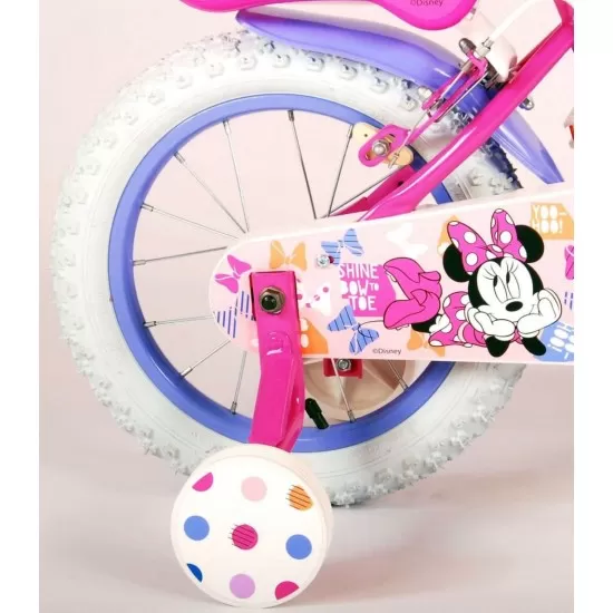 Bicicleta E&L Minnie Mouse 14 inch Cutest Ever Bicicleta E&L Minnie Mouse 14 inch Cutest Ever