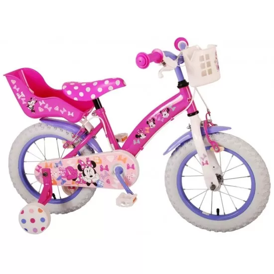 Bicicleta E&L Minnie Mouse 14 inch Cutest Ever Bicicleta E&L Minnie Mouse 14 inch Cutest Ever