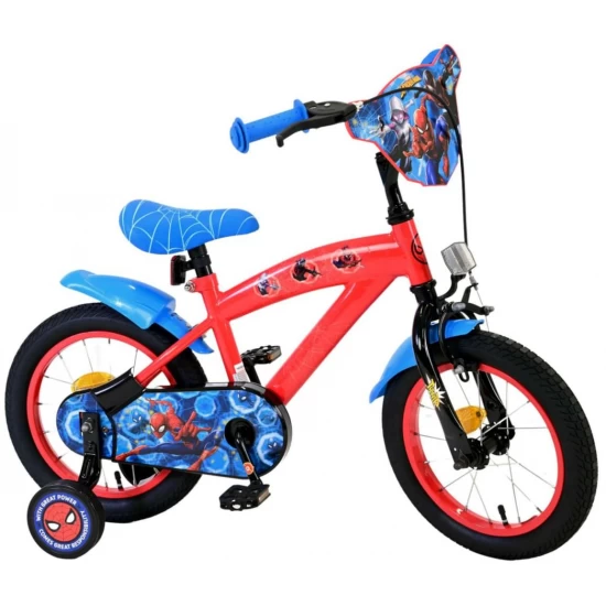 Bicicleta baieti 14 inch Spiderman E&L Bicicleta baieti 14 inch Spiderman E&L
