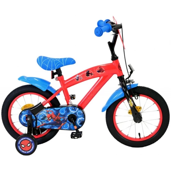Bicicleta baieti 14 inch Spiderman E&L Bicicleta baieti 14 inch Spiderman E&L