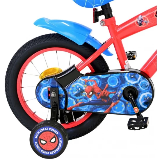 Bicicleta baieti 14 inch Spiderman E&L Bicicleta baieti 14 inch Spiderman E&L