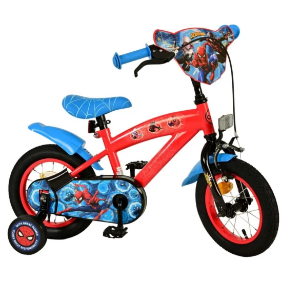 Bicicleta baieti 12 inch Spiderman E&L Bicicleta baieti 12 inch Spiderman E&L