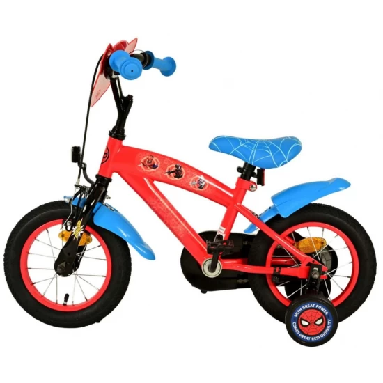 Bicicleta baieti 12 inch Spiderman E&L Bicicleta baieti 12 inch Spiderman E&L