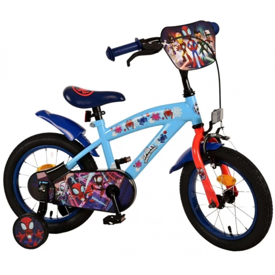 Bicicleta baieti Spidey si prietenii E&L 14 inch Bicicleta baieti Spidey si prietenii E&L 14 inch