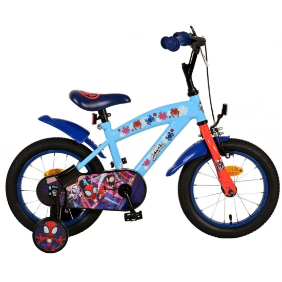 Bicicleta baieti Spidey si prietenii E&L 14 inch Bicicleta baieti Spidey si prietenii E&L 14 inch
