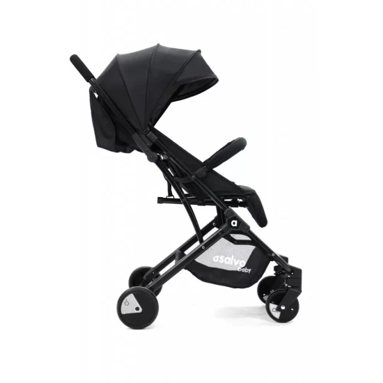 Carucior Asalvo sport, modul Troller-transport pe avion negru-rosu Carucior Asalvo sport, modul Troller-transport pe avion negru-rosu