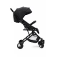 Carucior Asalvo sport, modul Troller-transport pe avion negru-rosu Carucior Asalvo sport, modul Troller-transport pe avion negru-rosu