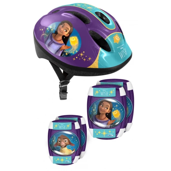 Set casca, cotiere si genunchiere Wish Stamp Set casca, cotiere si genunchiere Wish Stamp