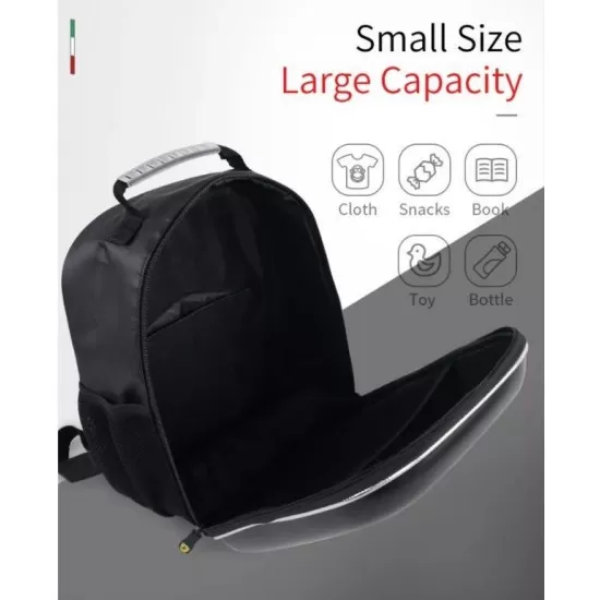 Ghiozdan Ferrari design 3D, culoare neagra Ghiozdan Ferrari design 3D, culoare neagra