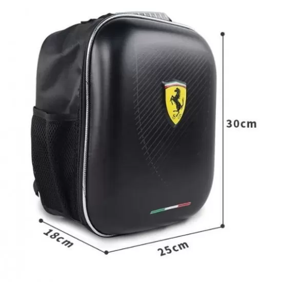 Ghiozdan Ferrari design 3D, culoare rosie Ghiozdan Ferrari design 3D, culoare rosie