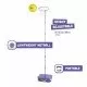 Joc de basket All Surface Netball Joc de basket All Surface Netball