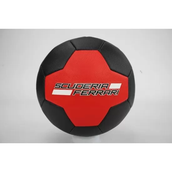 Mingie de fotbal Ferrari, marimea 5, rosu / negru Mingie de fotbal Ferrari, marimea 5, rosu / negru