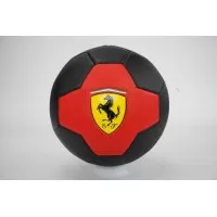 Mingie de fotbal Ferrari, marimea 5, rosu / negru