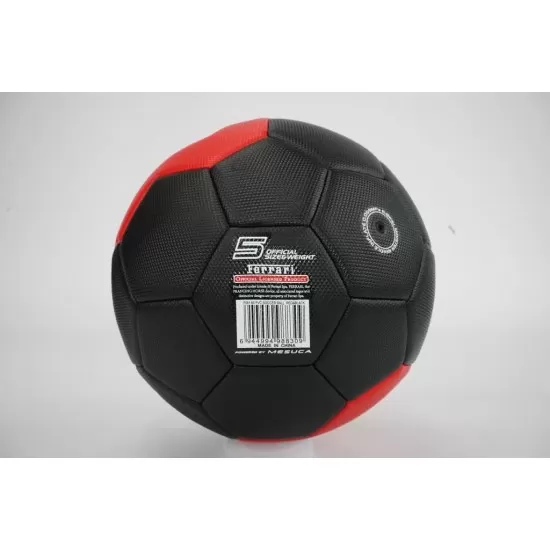 Mingie de fotbal Ferrari, marimea 5, rosu / negru Mingie de fotbal Ferrari, marimea 5, rosu / negru