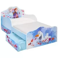 Pat pentru copii Disney Frozen MDF cu spatiu depozitare