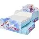 Pat pentru copii Disney Frozen MDF cu spatiu depozitare