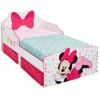 Pat pentru copii Minnie cu spatiu depozitare
