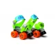 Patine cu rotile Mini Jet masura reglabila 24-36, culoare verde Patine cu rotile Mini Jet masura reglabila 24-36, culoare verde